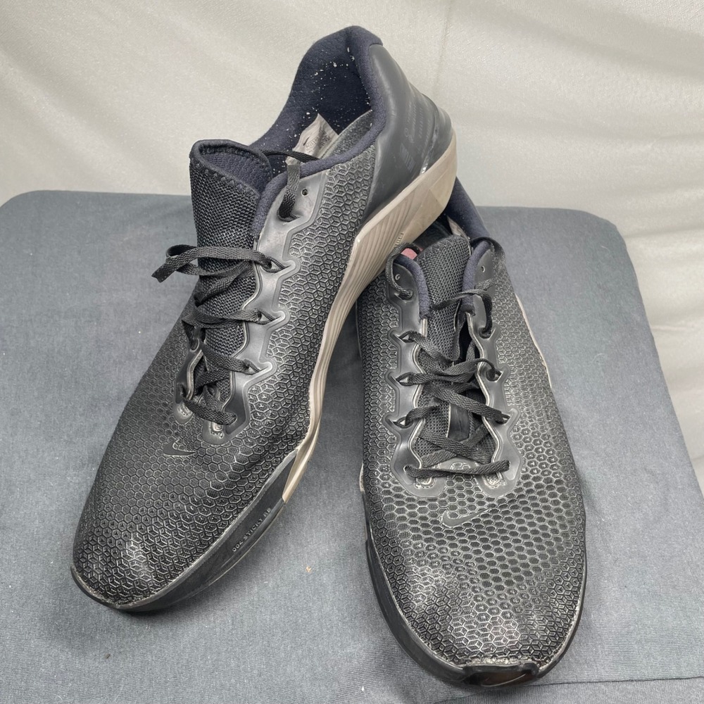 Nike Men Metcon 5 Training Shoes Black Mesh Size 15 AQ1189-001 Workout Gym